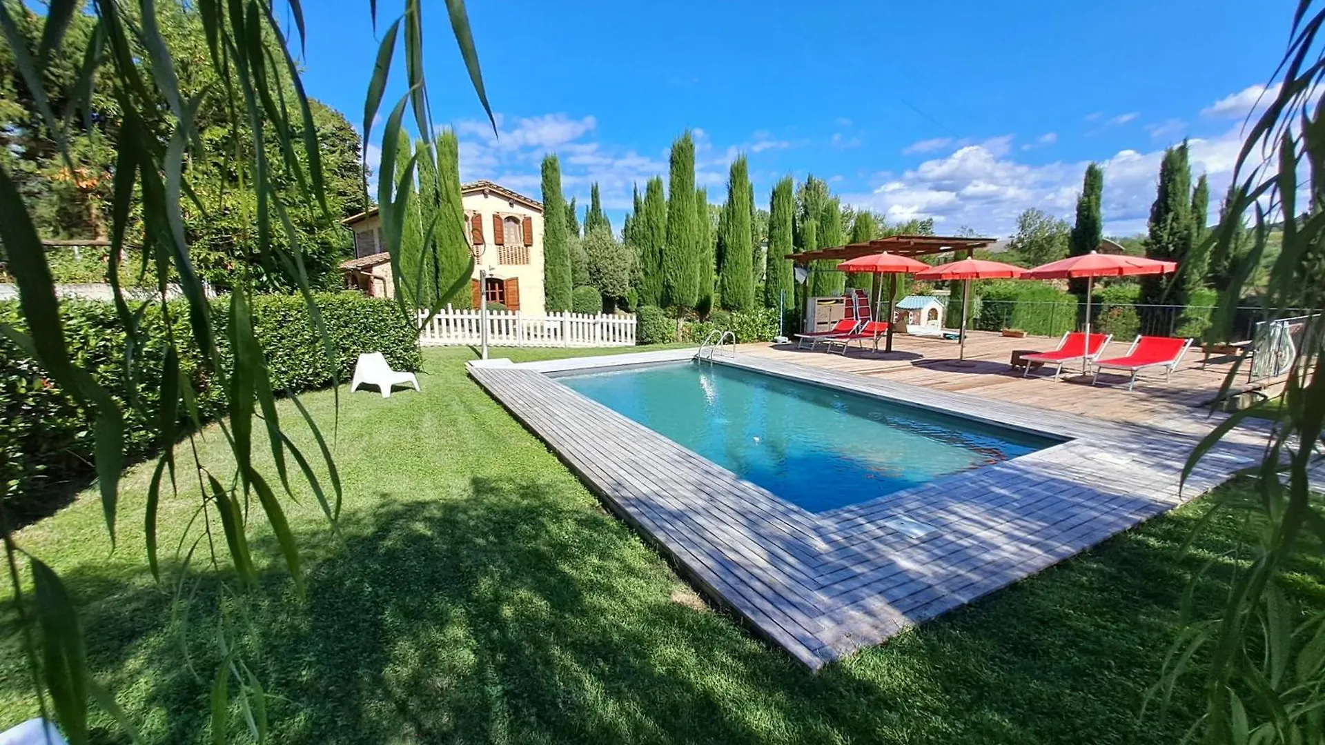 Villa San Galgano, Private Pool And Lake View Zambra