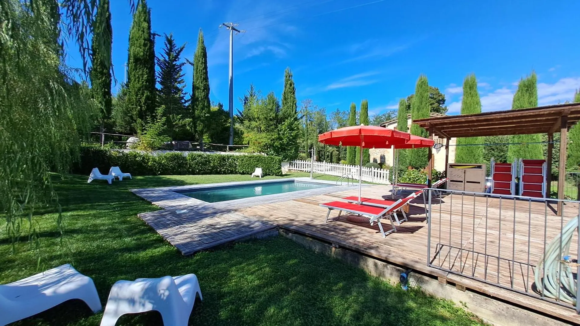 Villa San Galgano, Private Pool And Lake View Zambra