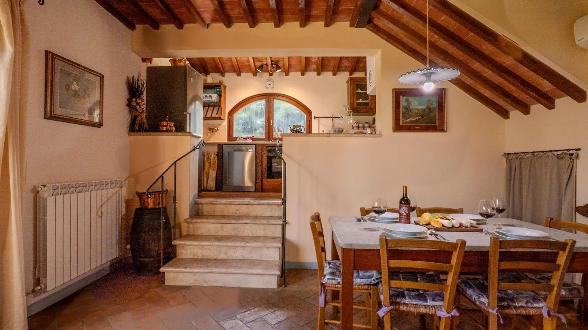Villa San Galgano, Private Pool And Lake View Zambra 0*, Σαν Τζιμινιάνο Ιταλία