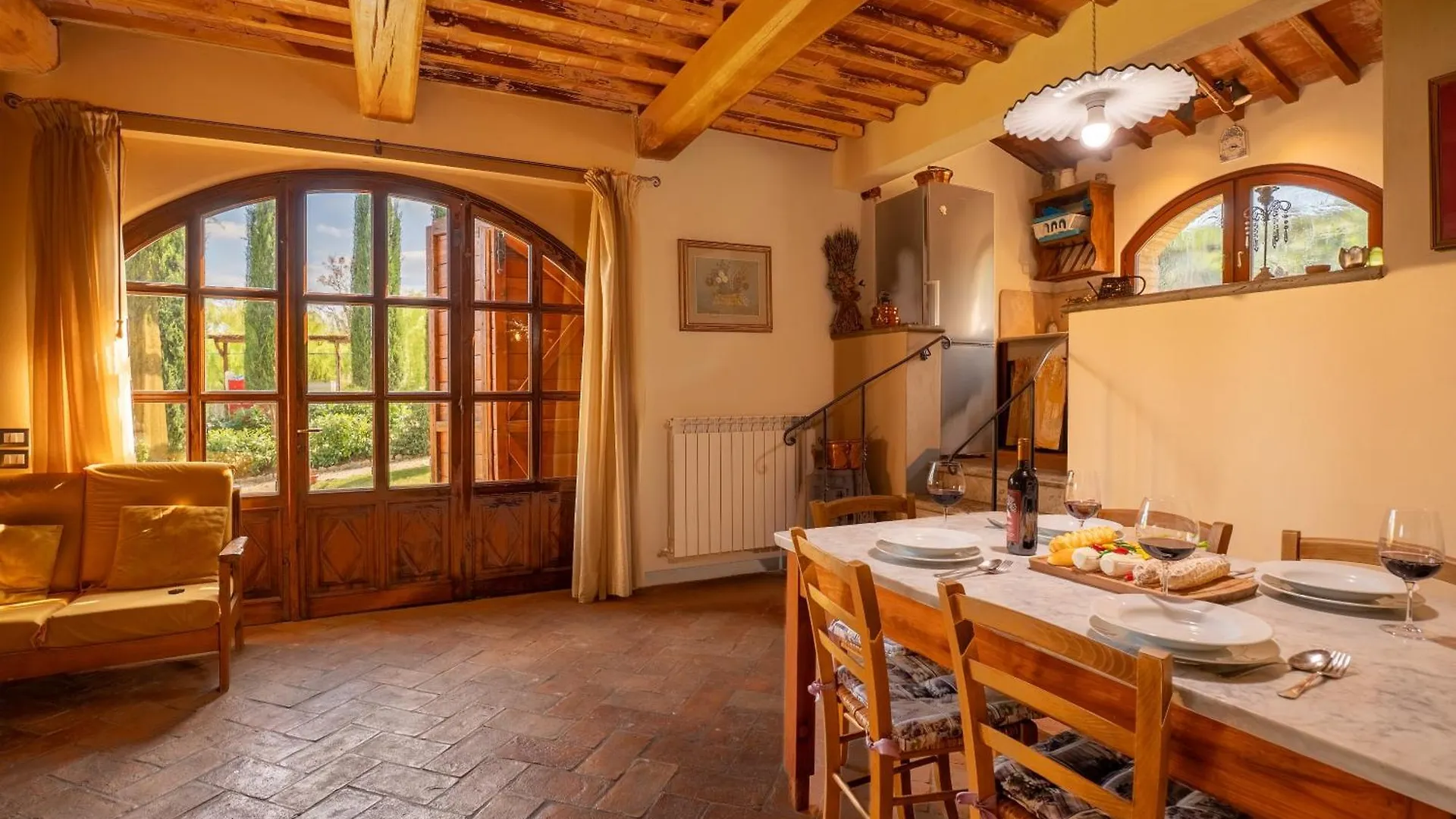Villa San Galgano, Private Pool And Lake View Zambra Ιταλία