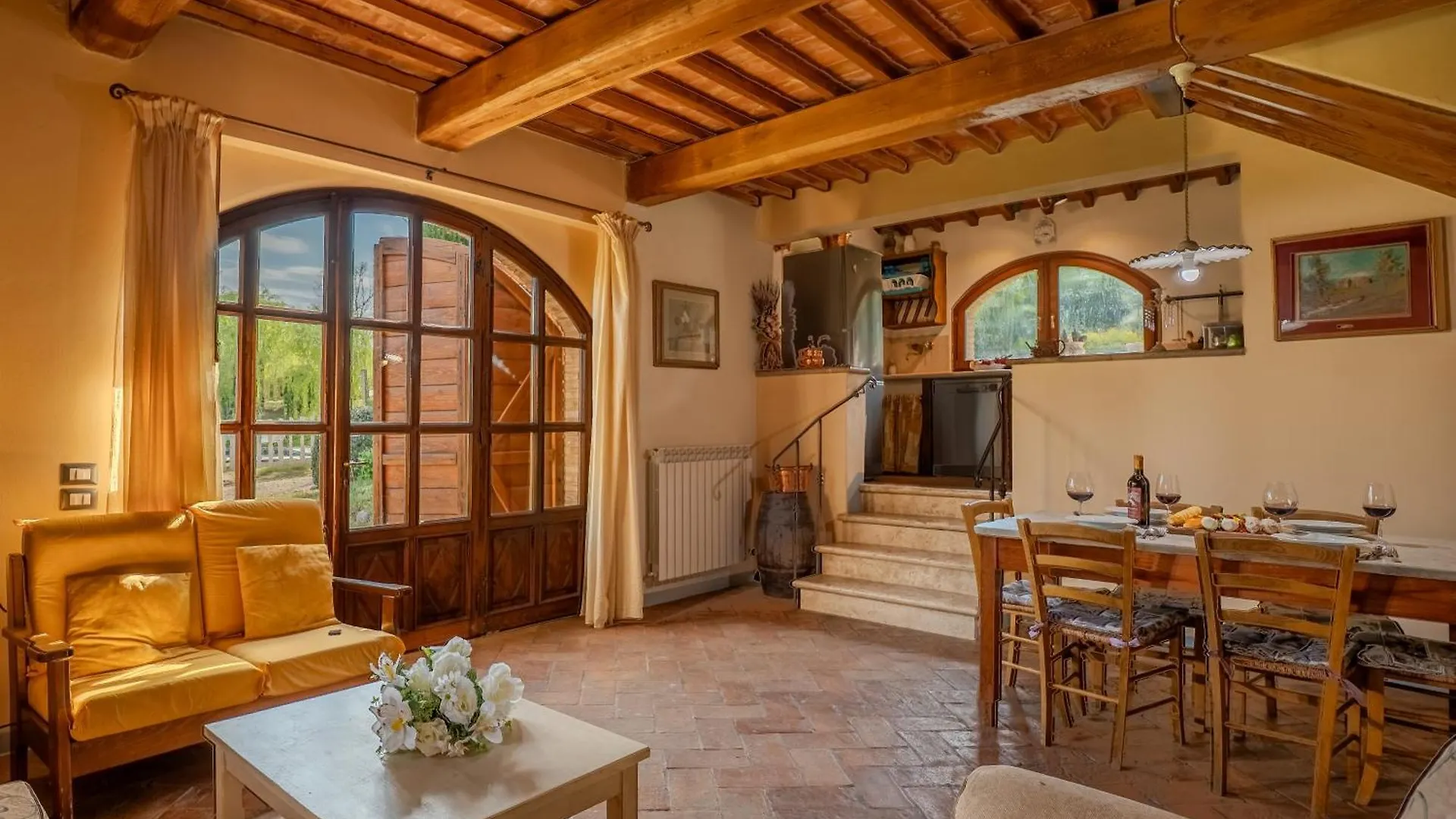 Villa San Galgano, Private Pool And Lake View Zambra