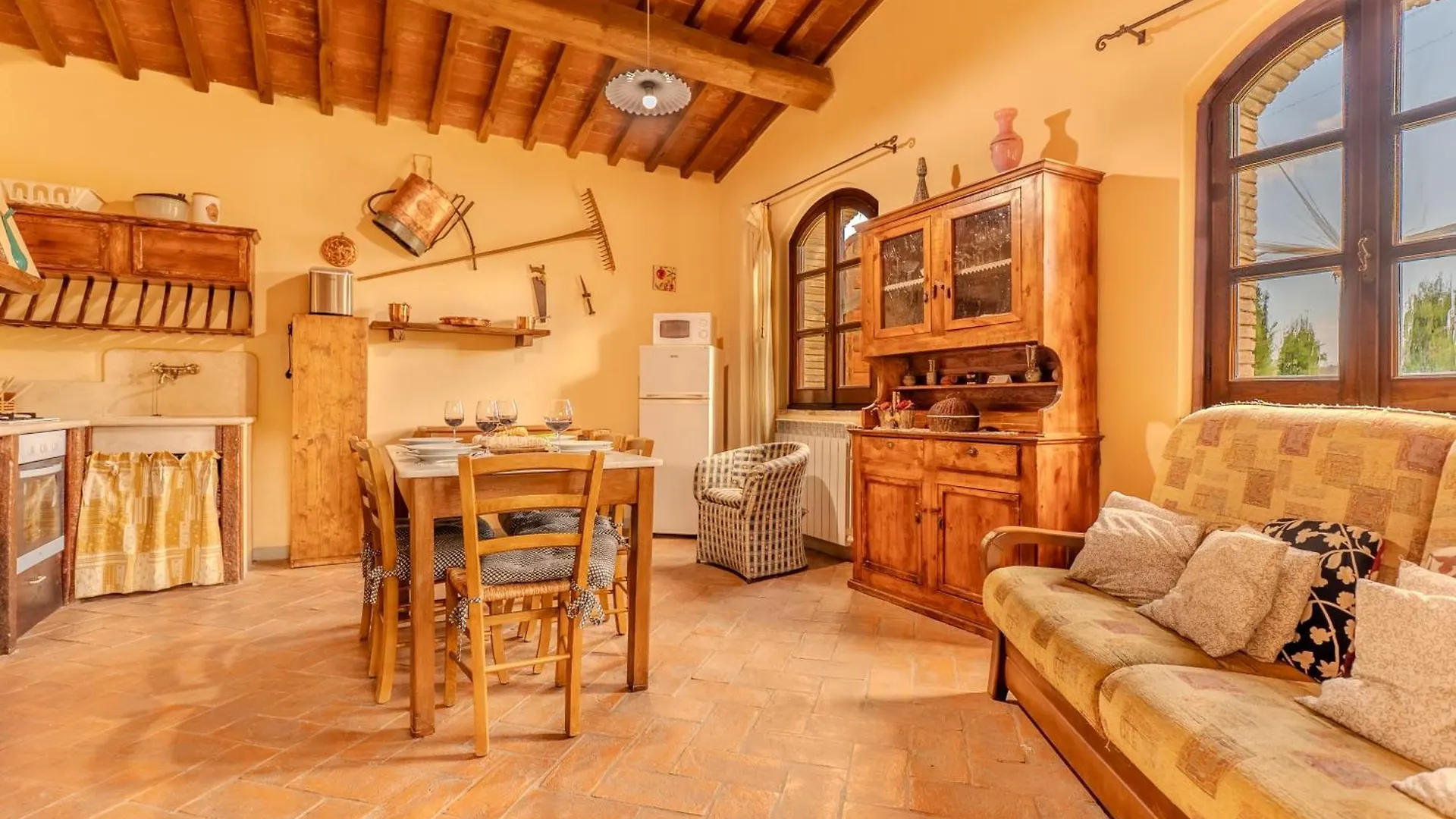Villa San Galgano, Private Pool And Lake View San Gimignano